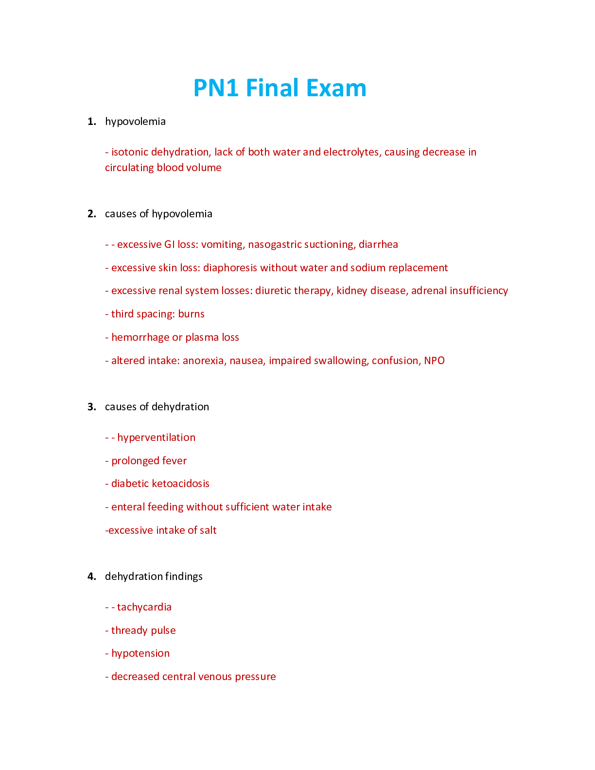 Preview image for NUR 2349 / NUR2349 Final Exam Study Guide: Professional Nursing I (Latest 2021/2022) Rasmussen